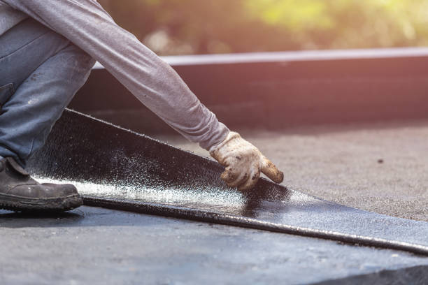Professional Waterproofing technician working in Mount Airy, GA